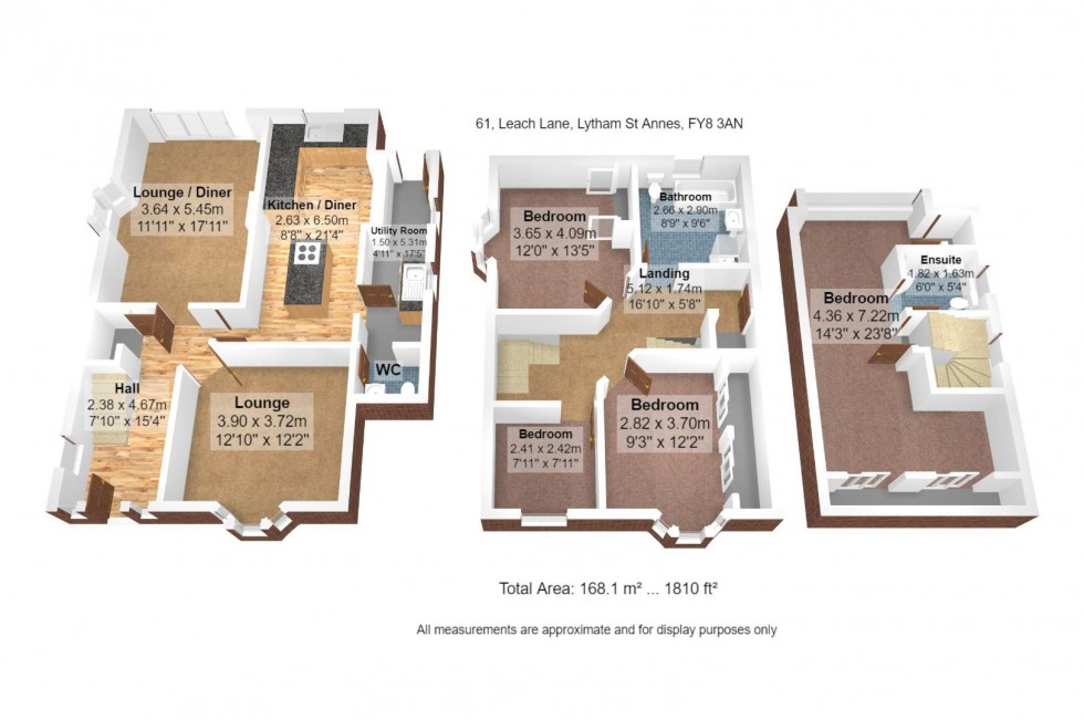 Floorplan for Leach Lane, Lytham St. Annes