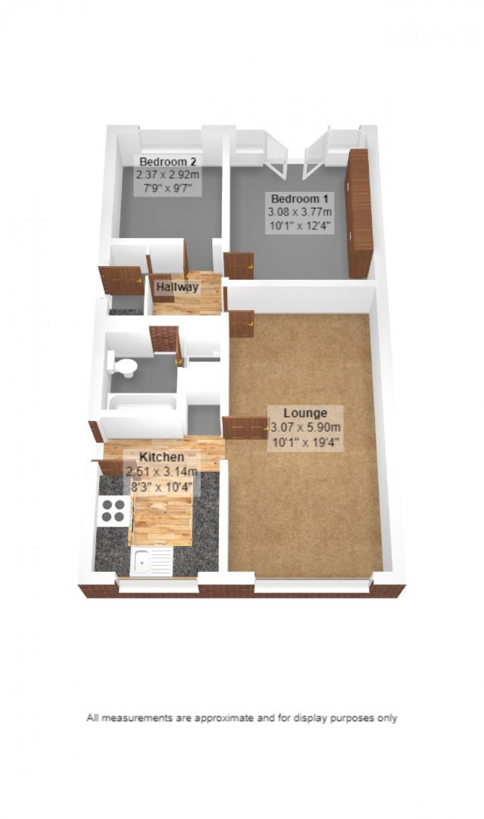 Floorplan for Limebrest Avenue, Thornton-Cleveleys